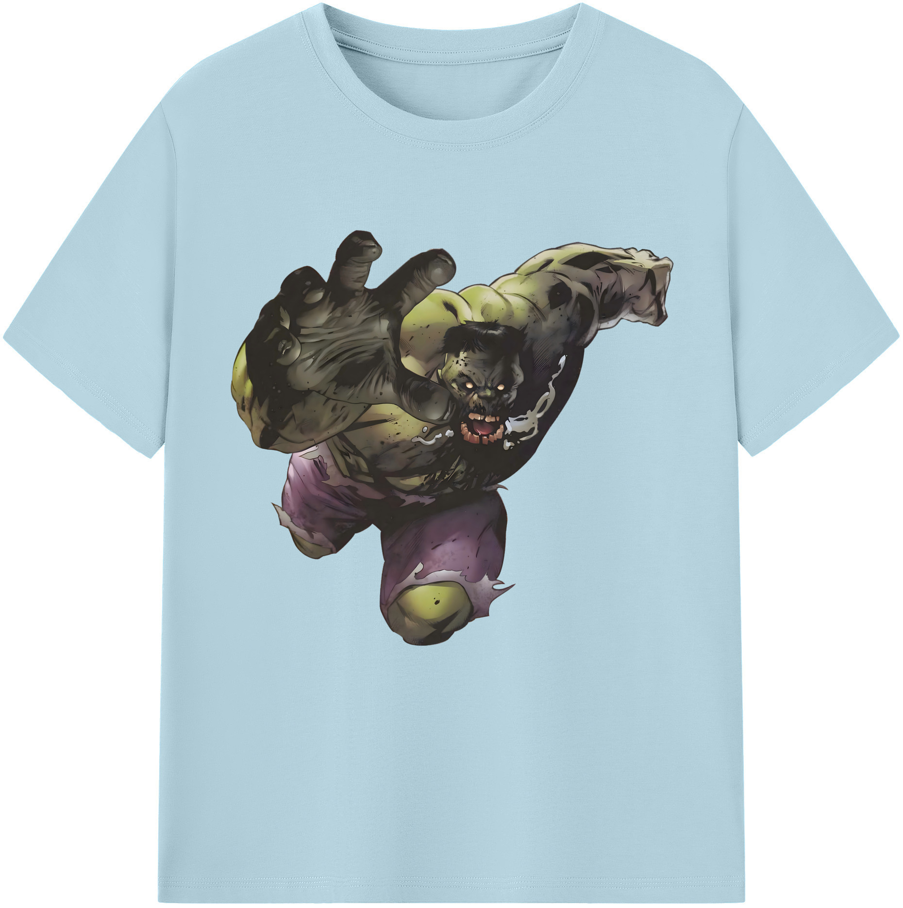（画像用） アベンジャーズ The Avengers 綿100％半袖Tシャツ（フロントプリント）
